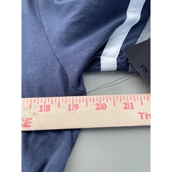 47 Brand New York Yankees Short Sleeve TShirt Mens Small Blue Cotton College NEW - Picture 4 of 8